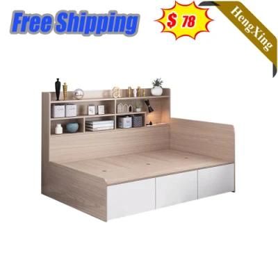 School Dormitory Kids Furniture Wooden Frame Bunk Children Single Beds