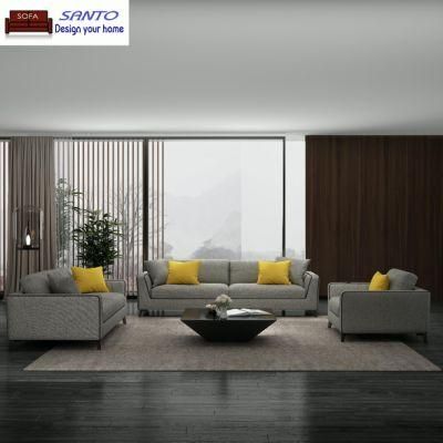 Living Room Furniture Fabric Sofa Set Modern Sectional Sofa