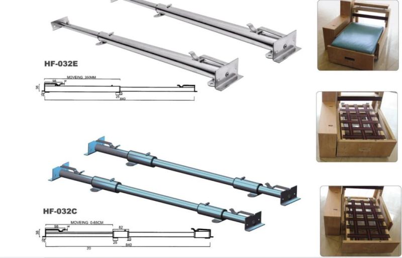 Furniture fittings sofa bed mechanism sofa seat hinge