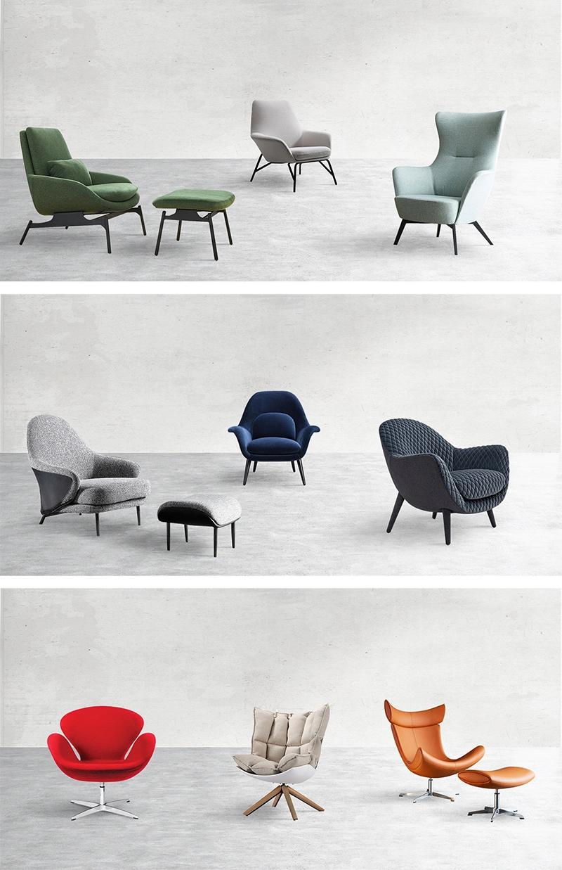 Contemprory Revolving Accent Chair Round Lounge Cruddle Round Barrel Armchair Modern Italian Leisure Home Living Room Couch