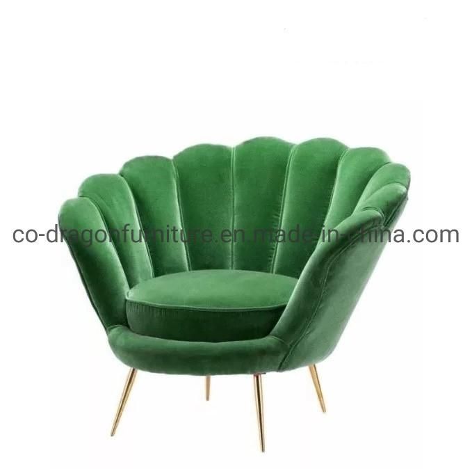 Modern Leisure Sofa Chair with Metal Legs for Home Furniture