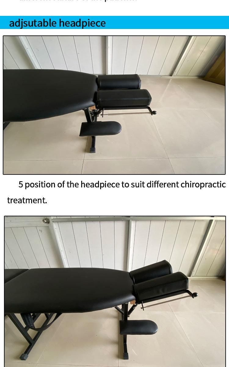 Portable Wooden Physiotherapy Wholesale Full Body Massage Bed Table SPA Couch Chiropractic Gun