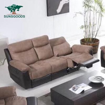 China Modern Sectional Button Tufted Chesterfield Low Back Leisure Living Room Fabric Couch Sofa Home Furniture