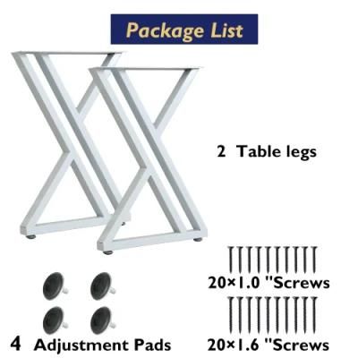 Metal Stainless Steel Coffee Table Park Bench Legs