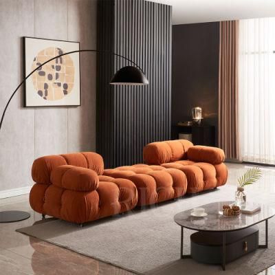 Home Settee 3 Seater Modern Velvet Sofas Fabric Italian Furniture Couch Living Room Sofas