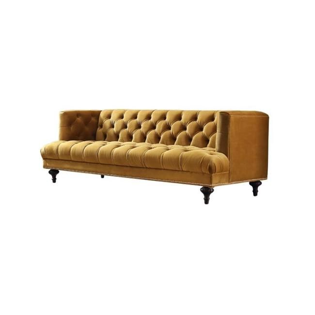 Velvet Tufted 3 Seats Sofa Sf-8b011-3#