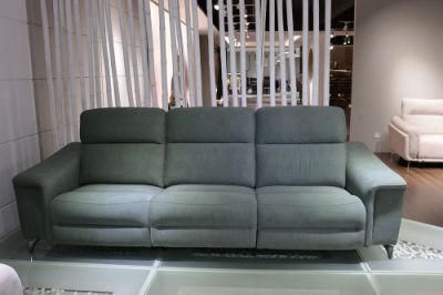 Wholesale Modern Home Furniture Green Fabric Sofa Fleece Sofa