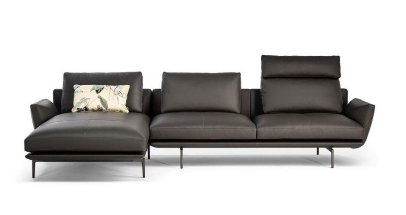 2021 New Design Home Living Room Fabric Leather Sofa Set