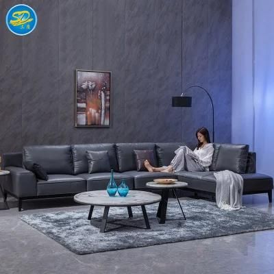 High Quality Modern Leather Sofa Living Room Furniture Set