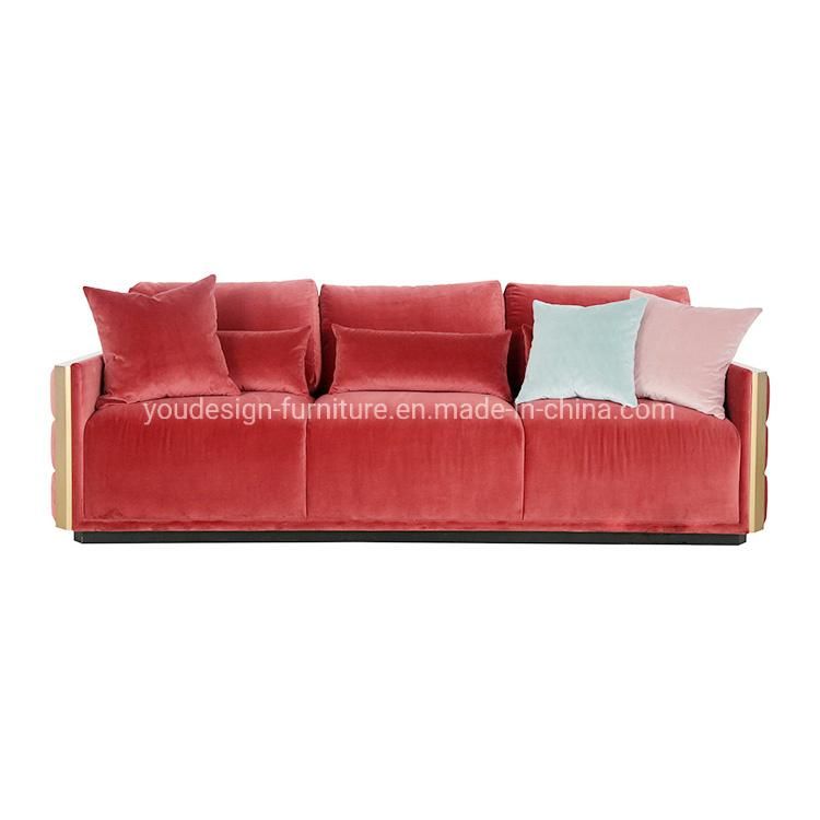 Interior I Shaped Sofa for Living Room Luxury Sectional Sofas Designer Sofa Set Furniture Italian Design Modern Furnitures