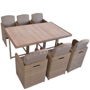 K/D Rattan Furniture Sets Garden Villa Table and Sofa Sun Proof Chairs