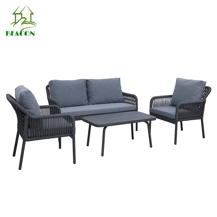 Wholesale Modern Style Aluminum Frame Furniture Outdoor Sofa for Home Hotel Garden Patio