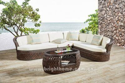 Popular Leisure PE Rattan Aluminium Frame Wicker Garden Home Sofa Outdoor Furniture