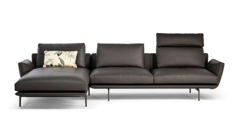 New Design Living Room Home Office Sofa Set with Chaise Lounge