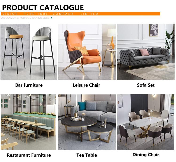 New Modern Young Fabric Upholstery Leisure Sofa for Home Hotel Living Room