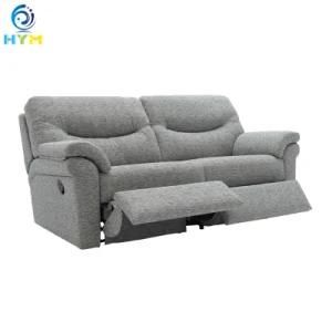 2 Seat Corner Leather Recliner Sofa Set