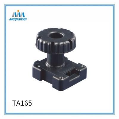 Ta165 PP Adjustable Kitchen Furniture Leg with Screw on Base