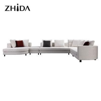 Modular Chesterfield Living Room Furniture Modern Lounge Sectional Sofa
