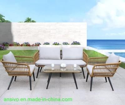 Outdoor Sofa Waterproof Three-Piece for Home and Hotel