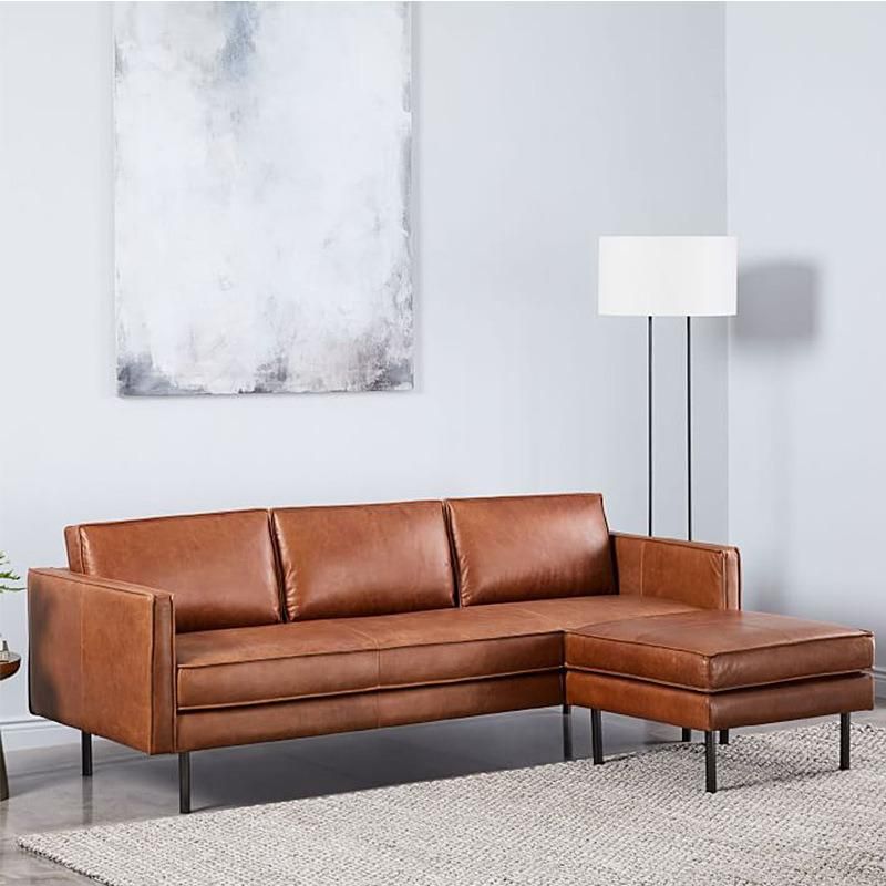 2021 New Model Living Room Couch Furniture Leather Sofa Sectional Sofa