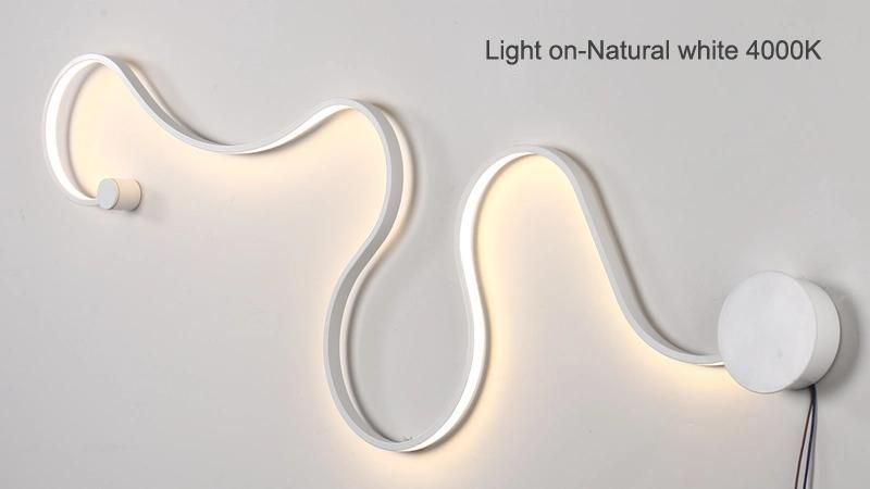 Indoor Modern LED Wall Lamp Sofa Bedside Lighting Fixture