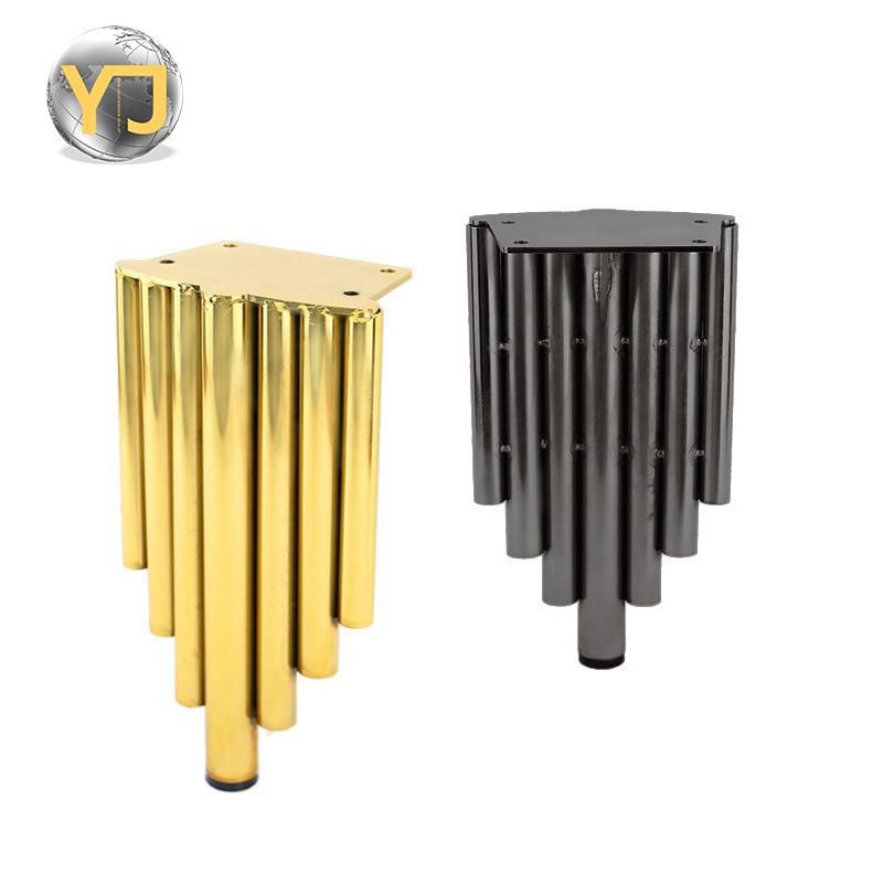 Gold Color Latest Design Corner Sofa Furniture Table Legs