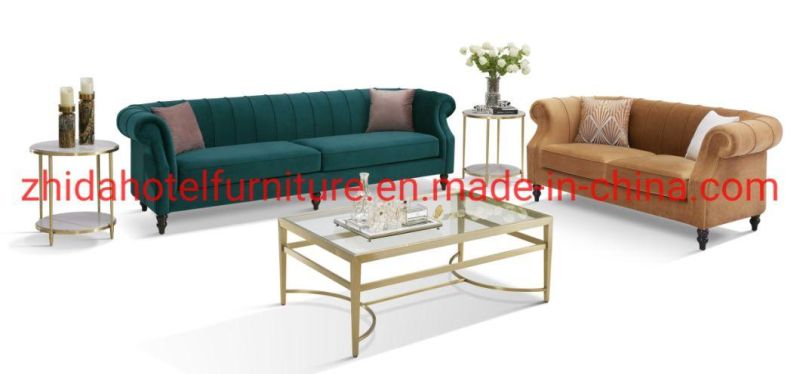 Hotel Living Room Furniture Modern 3 Seat Home Sofa