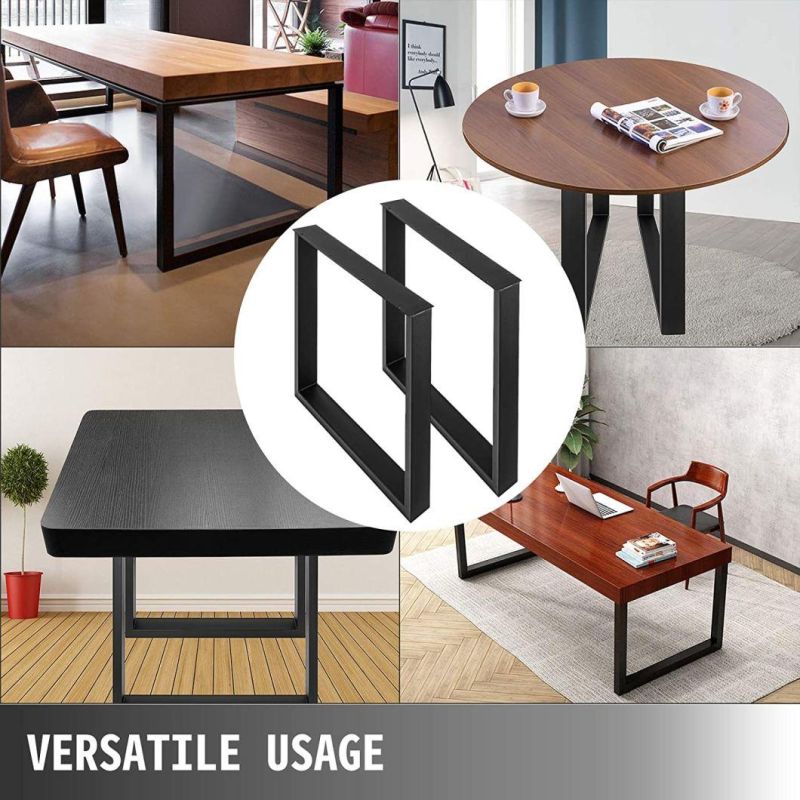 Metal Industrial Iron Z Shape Dining Table Coffee Table Leg