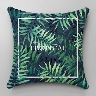 Flower Cushion Flower Pillow Green Plant Cushion Spring Throw Pillows Plush Pillow Sofa Seat Cushions Green Throw Pillows