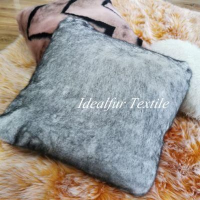 Faux Fur Decorative Sofa Cushion Pillow