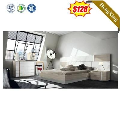 Latest Full Wooden Home Hotel Furniture Cabinet Sofa Double King Bunk Wall Bed Bedroom Furniture Set