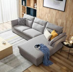 Italy Design Couch Living Room Furniture Set Lawson Fabric Sofa (S1)