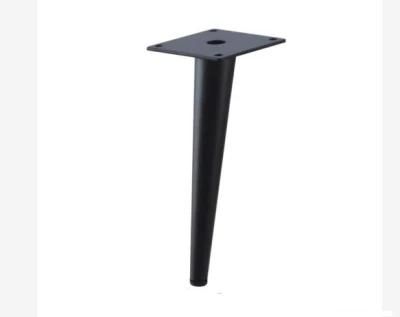 Height 15 18 20 Black Power Coating Iron Metal Sofa Legs Part for Furniture Hardware