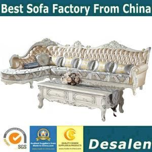 Royal Home Furniture L Shape Leather Sofa (156-2)