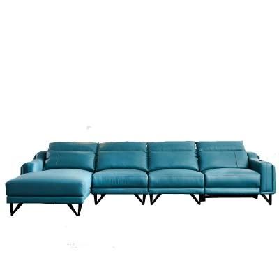 High End Modern Style Remote Control Electric Relaxing Function Sofa with Metal Legs for Home