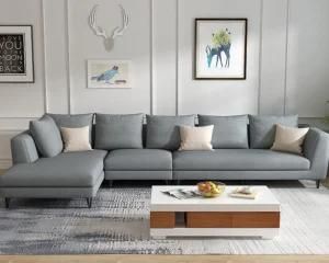 2020 New Modern Contemporary Grey Home Office Living Room Cotton Sofa