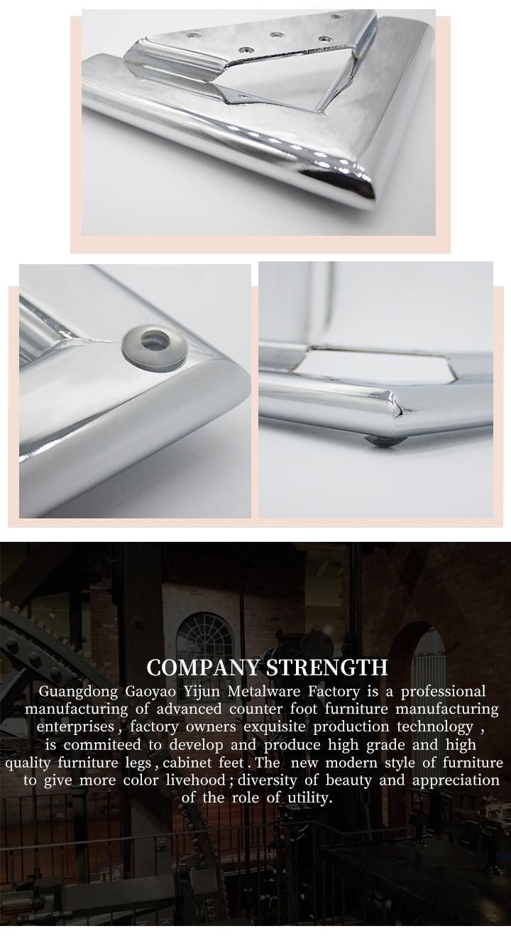 Table Base Sofa Chrome Leg High Quality