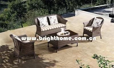 Aluminium Wicker Outdoor Sofa Set Furniture