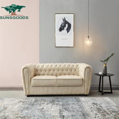 High Quality Modern Velvet Fabric Living Room Home Furniture Set Luxury Lounge Sofa