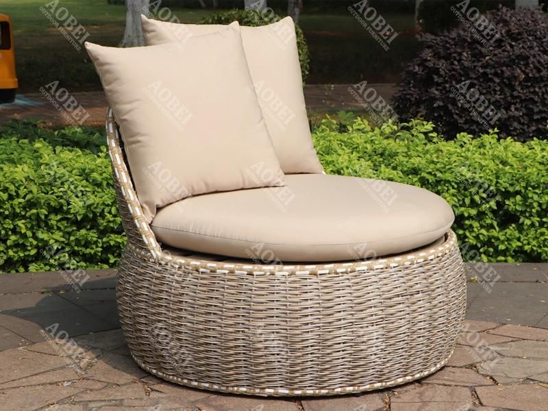 Modern Outdoor Hotel Home Furniture Aluminum Rope Rattan Wicker Chair Sofa