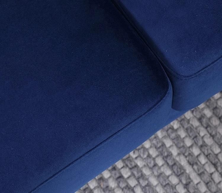 Hot Sale Furniture Modern Fabric Hotel Velvet Fabric Sofa