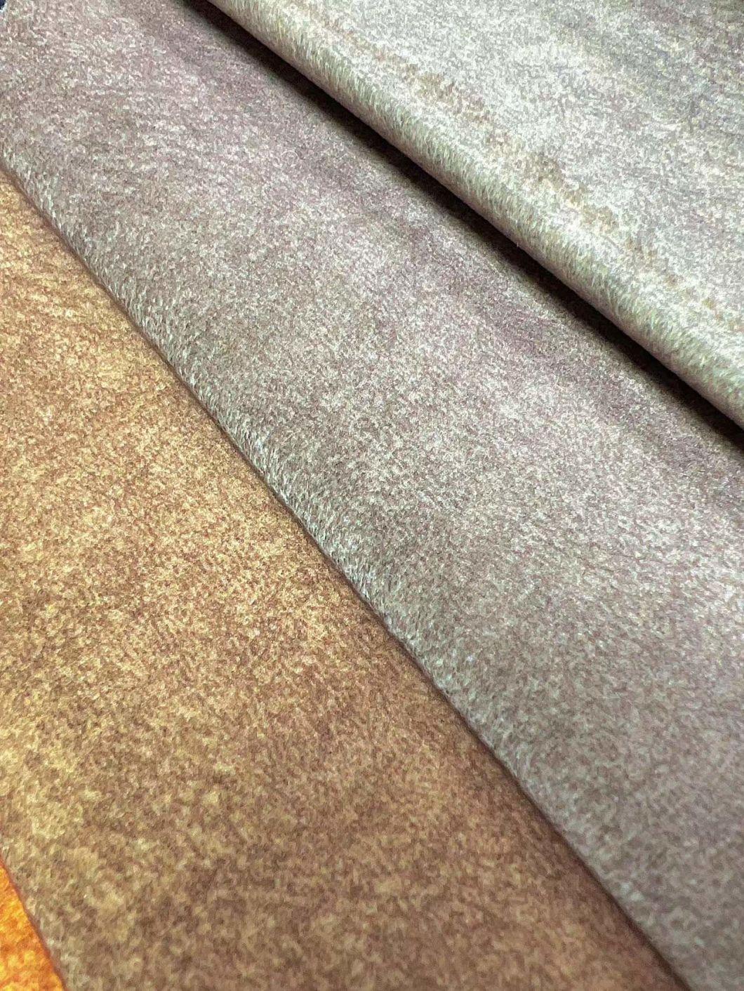 Abrasion Resistant Home Textile Decorative Sofa Fabric Upholstery Velvet