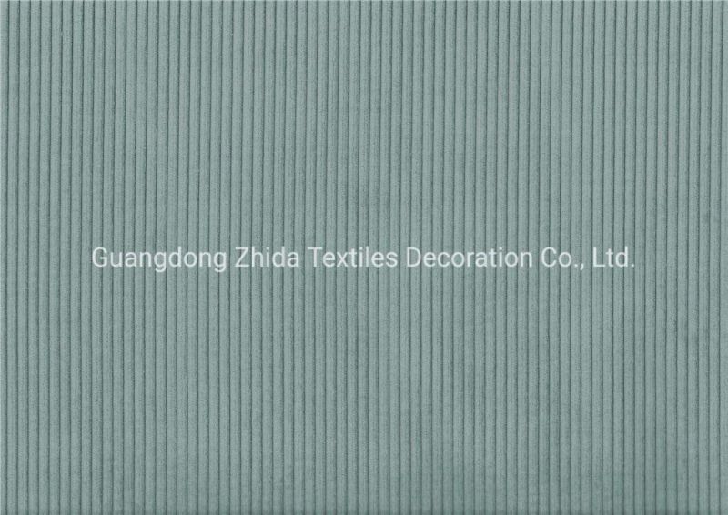 Upscale Textile Classic Corduroy Cotton Linen Sofa Furniture Fabric