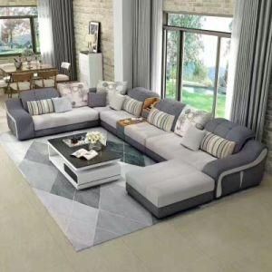 Promotion Model U Shape Modern Fabric Sofa (T-01)