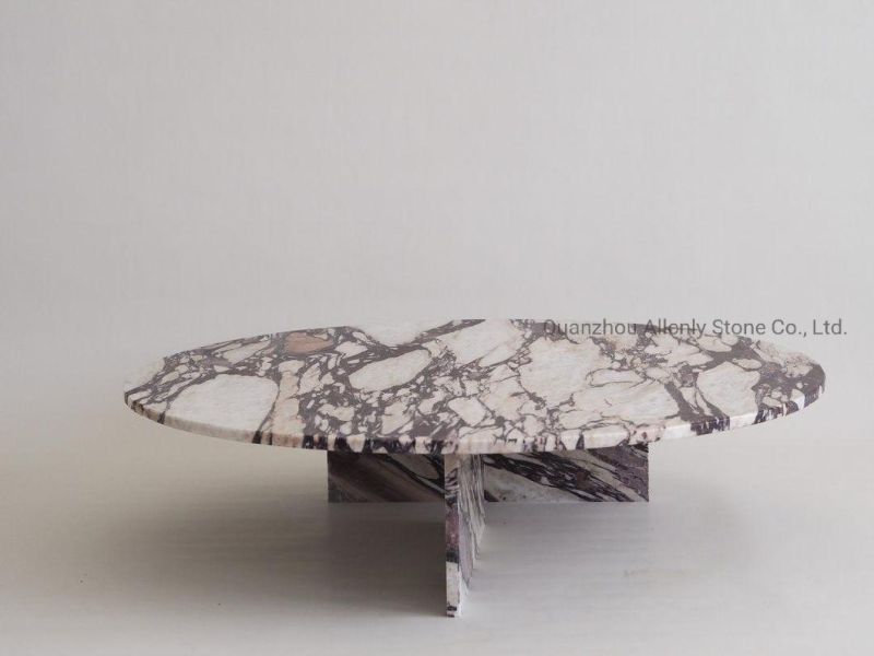 Modern Home Livingroom Hotel Furniture Nordic Travertine Marble Stone Coffee Table