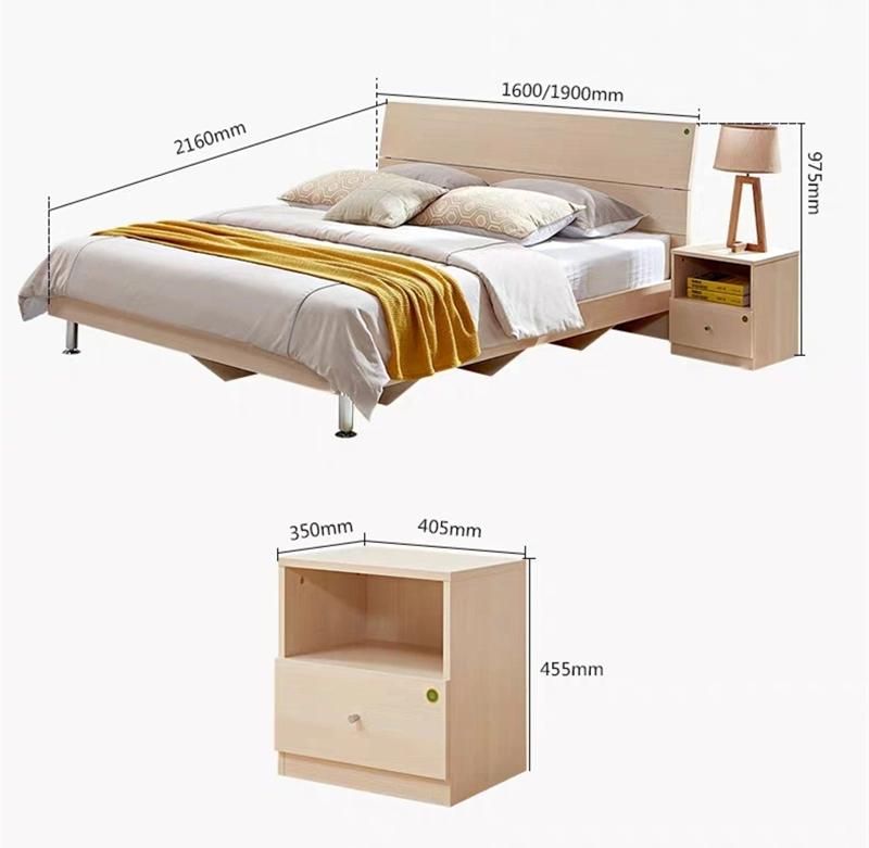 Wholesale Wooden Home Hotel Furniture MDF Mattress Double King Sofa Wall Bunk Murphy Bed
