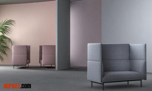 Banquet Events Private Area High Back Sofa Pocket Tall Sofa