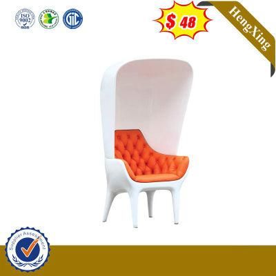 Unique Leather Fabric Leather Office Hotel Home Leisure Sofa Lounge Chair