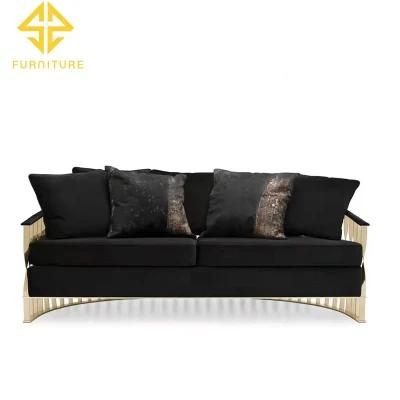 18 Years Factory Modern Design Luxury Furniture Fabric Sets Couch Living Room Sofas