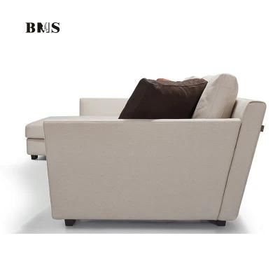 Modern Luxury Home Furniture Apartment Smaller Design Upholstery Corner Sofa